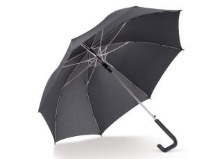 Stick umbrella 23” auto open Black/gray