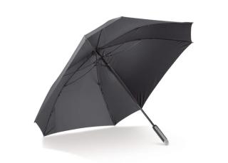 Luxus 27” quadratischer Regenschirm mit Hülle 
