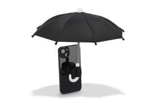 Telefon-Regenschirm mit Saugnapfhalterung 