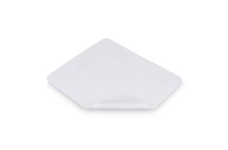 Mikrofaser-Mauspad mit Silikonpunkten 18 x 22 cm (325 g/m²) Sublimationsdruck 