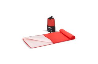 R-PET quick dry sports towel 40x80cm with pouch (200g/m²) sublimation Red