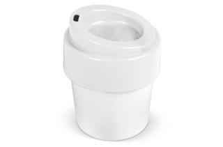 Coffee cup Hot-but-cool with lid 240ml 