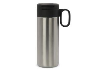Thermo bottle Flow with handle 400ml Silver