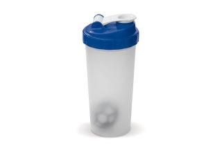 Shaker 600ml Transparent blau