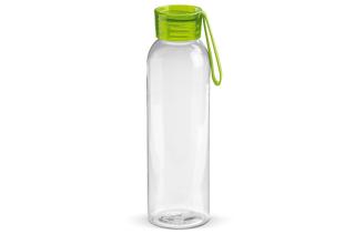 Water bottle Tritan 600ml, green Green,transparent