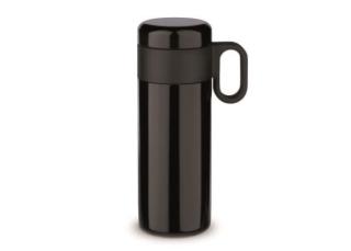 Thermo mug Flow with handle 400ml Black