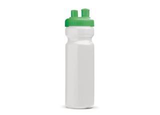 Sportflasche mit Zerstäuber 750ml Weiß/grün