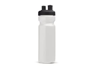 Trinkflasche mit Zerstäuber 750ml Weiß/schwarz