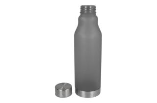R-PET bottle frosted 600ml Black/white