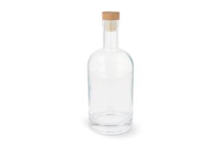 Water bottle 750ml Transparent