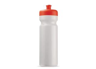 Sports bottle Bio 750ml White/red