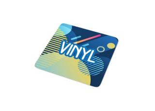 Vinyl Sticker Square 25x25mm 