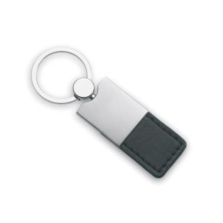 COLUMBUS PU and metal key ring 