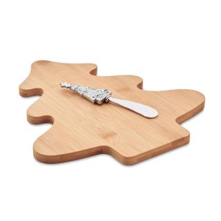 TREECHESSE Cheese board set in bamboo 