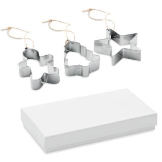 CUQUI SET Ausstechförmchen Set Silber matt