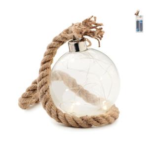 BAUBLI Glass bauble LED light 