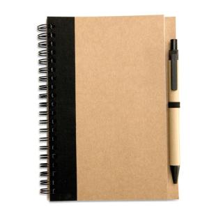 SONORA PLUS B6 recycled notebook with pen 