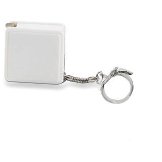 WATFORD Key ring w/ flexible ruler 1m White