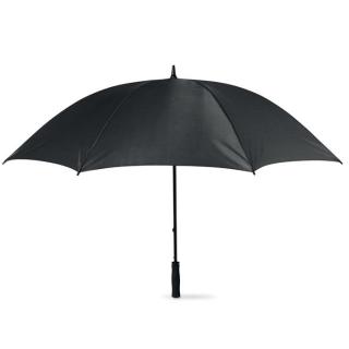 GRUSO Regenschirm mit Softgriff Schwarz