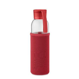 EBOR Recycled glass bottle 500 ml Red