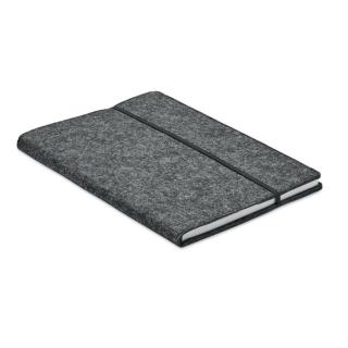 FELTBOOK A5 notebook RPET felt 