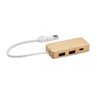 HUBBAM 3 Port USB Hub 