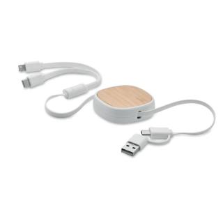 TOGOBAM Einziehbares USB-Ladekabel 