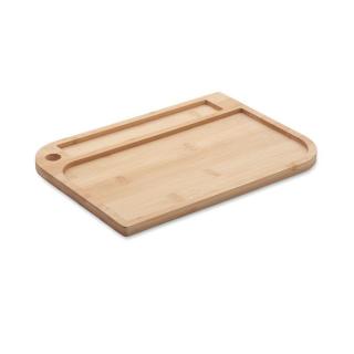 LEATA Meal plate in bamboo 