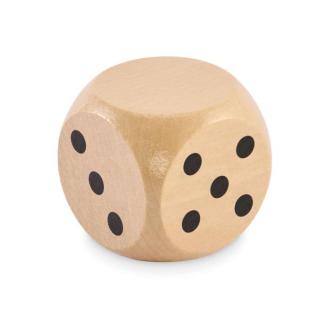 DADO Schima wooden dice 5cm dia 