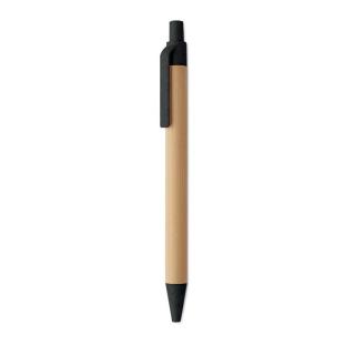 ITEA COLOUR Push button ball pen in bamboo 