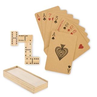 DOMI&CARDS Domino and cards set 