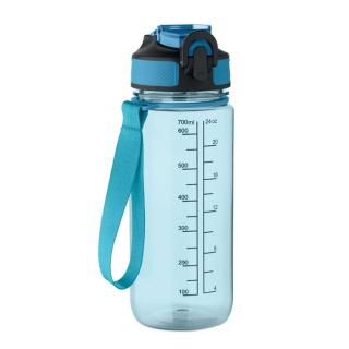 ENKEL Sports bottle 700ml Transparent lightblue