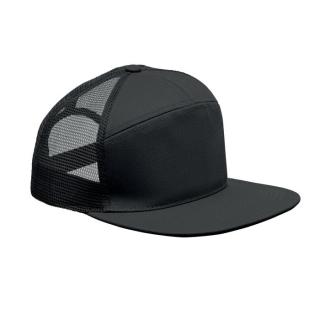 BEAD 7 panel flat visor cap 