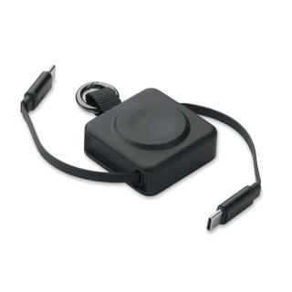 SKILFUL Einziehbares 100W-Typ-C-Kabel 