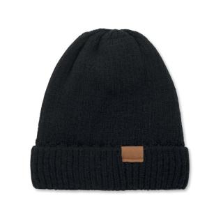 PUNTOS Knitted beanie with cuff 