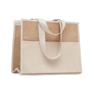 CAMPO DE GELI Jute-Canvas Shopping Tasche 