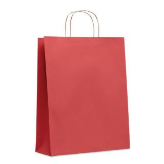 PAPER TONE L Large Gift paper bag 90 gr/m² Red