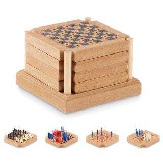 COASTGAME 4-piece coaster game set 