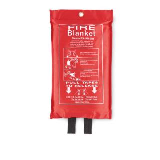 VATRA Fire blanket in pouch 120x180 Red