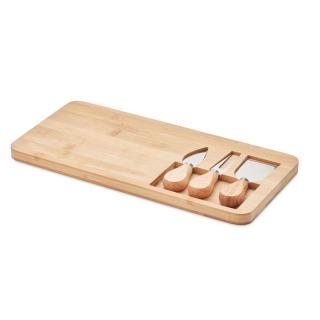 GLENAVY Bamboo Cheese board set 