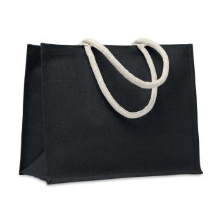 AURA Jute bag with cotton handle 