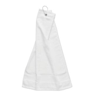 HITOWGO Cotton golf towel with hanger White
