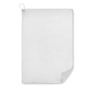 TOWGO RPET golf towel with hook clip White