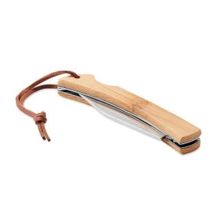 MANSAN Foldable knife in bamboo 