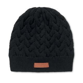 KATMAI Cable knit beanie in RPET 