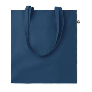 ZOCO COLOUR Recycled cotton shopping bag Aztec blue