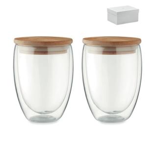 TIRANA SET Set of 2 glasses 350 ml in box 