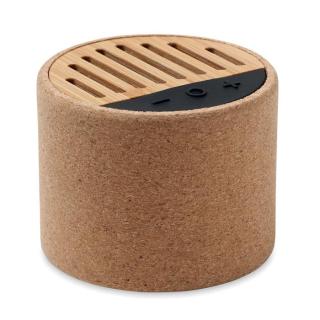 ROUND + Round cork wireless speaker 