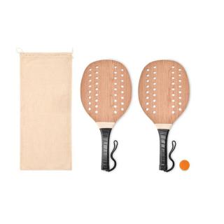 PALAS Rosewood beach tennis set 