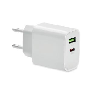 18W 2-Port USB-Ladegerät EU-Ste 